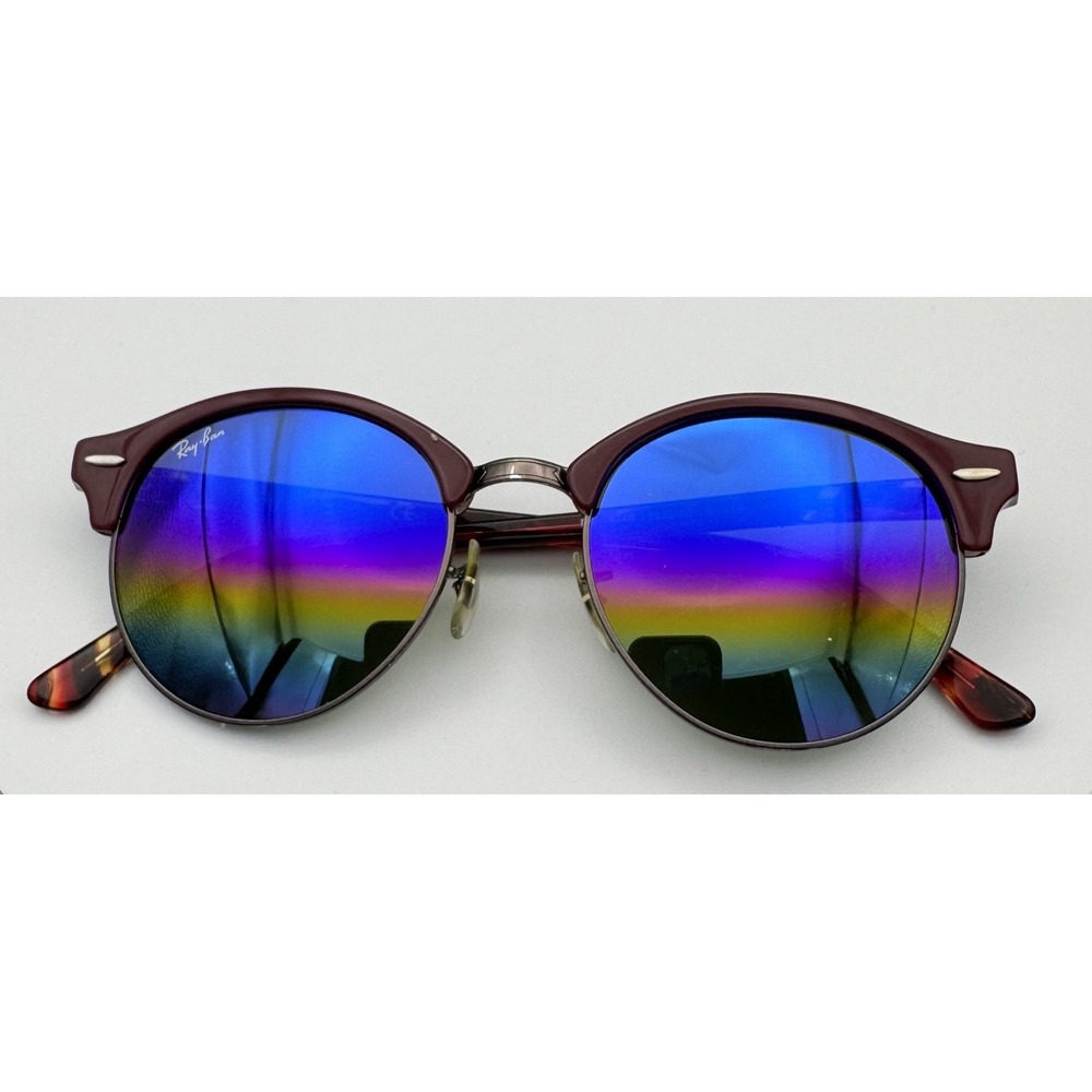 Ray-Ban RB4246 1222/C2 Clubround Purple Sunglasses 51-19-145mm 3N No Case
